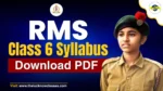 RMS Class 6 Syllabus
