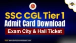 SSC CGL Admit Card